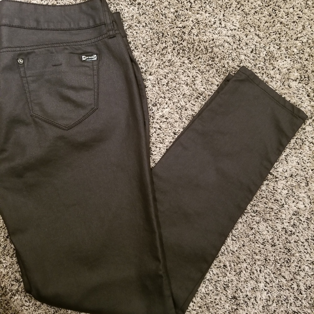 G By Guess black Suzette Super Skinny Size 29